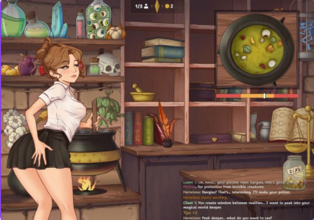 【PC/安卓/AI汉化/日式/RPG游戏/910M】赫敏的商店（Hermione’s Shop） Ver0.2.7 PC+安卓+内嵌AI汉化步兵版+作弊码+910M