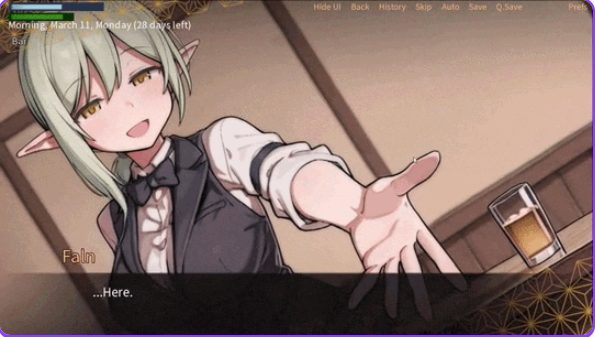 【PC/官中/互动/SLG游戏/310M】调酒师:月光灯主持人 （Bartender: Moonlight Host） DEMO Ver260731 官中步兵版+互动SLG游戏+310M