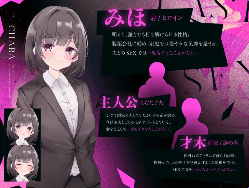 【PC/AI汉化/日式/SLG游戏/2.70G】被他人夺走伴侣模拟游戏-NTR（寝取られシミュレーションゲーム-NTR） 内嵌AI汉化版+日式SLG游戏+2.70G
