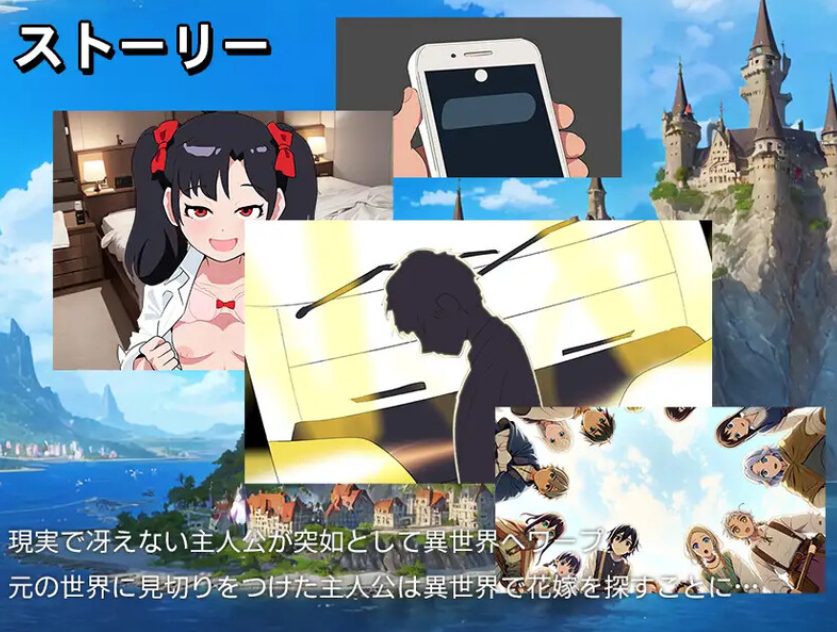 【PC/AI汉化/日式/RPG游戏/900M】 新娘任务 ~异世界的四位新娘~ (ヨメサンクエスト ~異世界の四人の花嫁~) AI汉化版+日式RPG游戏+900M