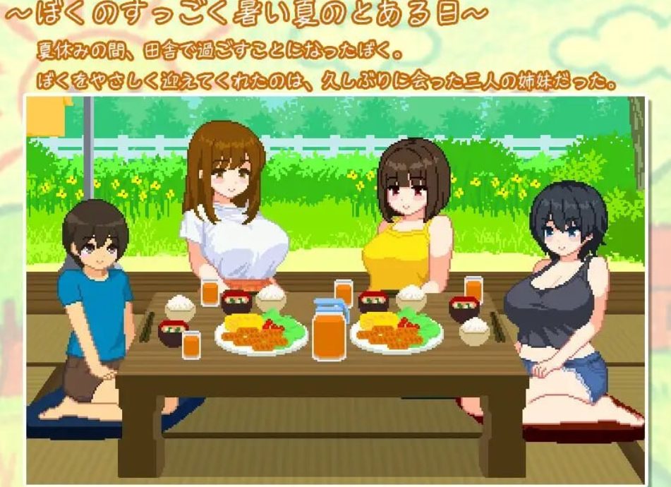 【PC/官中/日式/SLG游戏/350M】与夏日姐姐们的甜蜜时光(ぼくと夏のおねえちゃん達) Ver1.0.2 官中步兵版+全回想存档+日式SLG游戏+350M